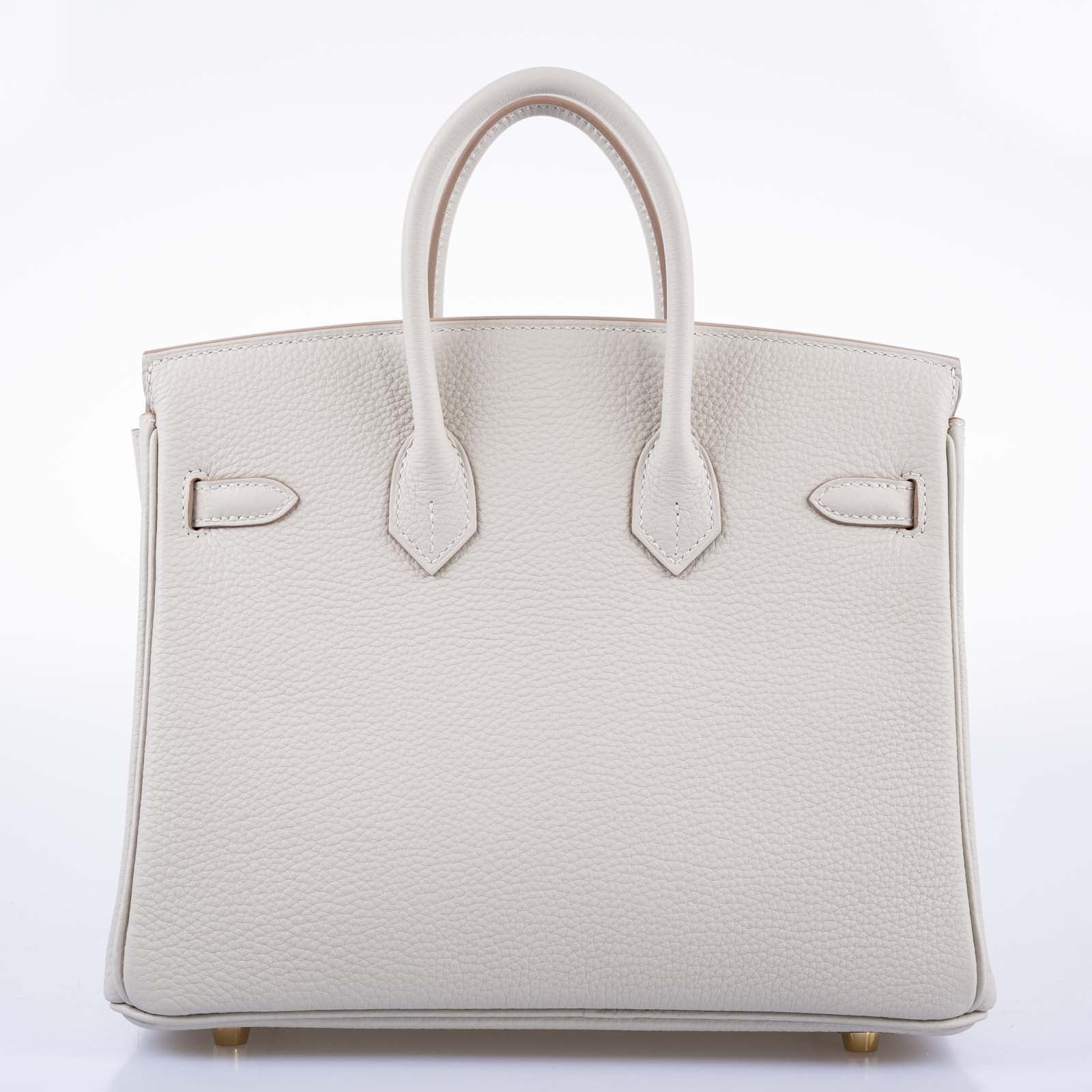 H. Togo Birkin 25 Gris Perle