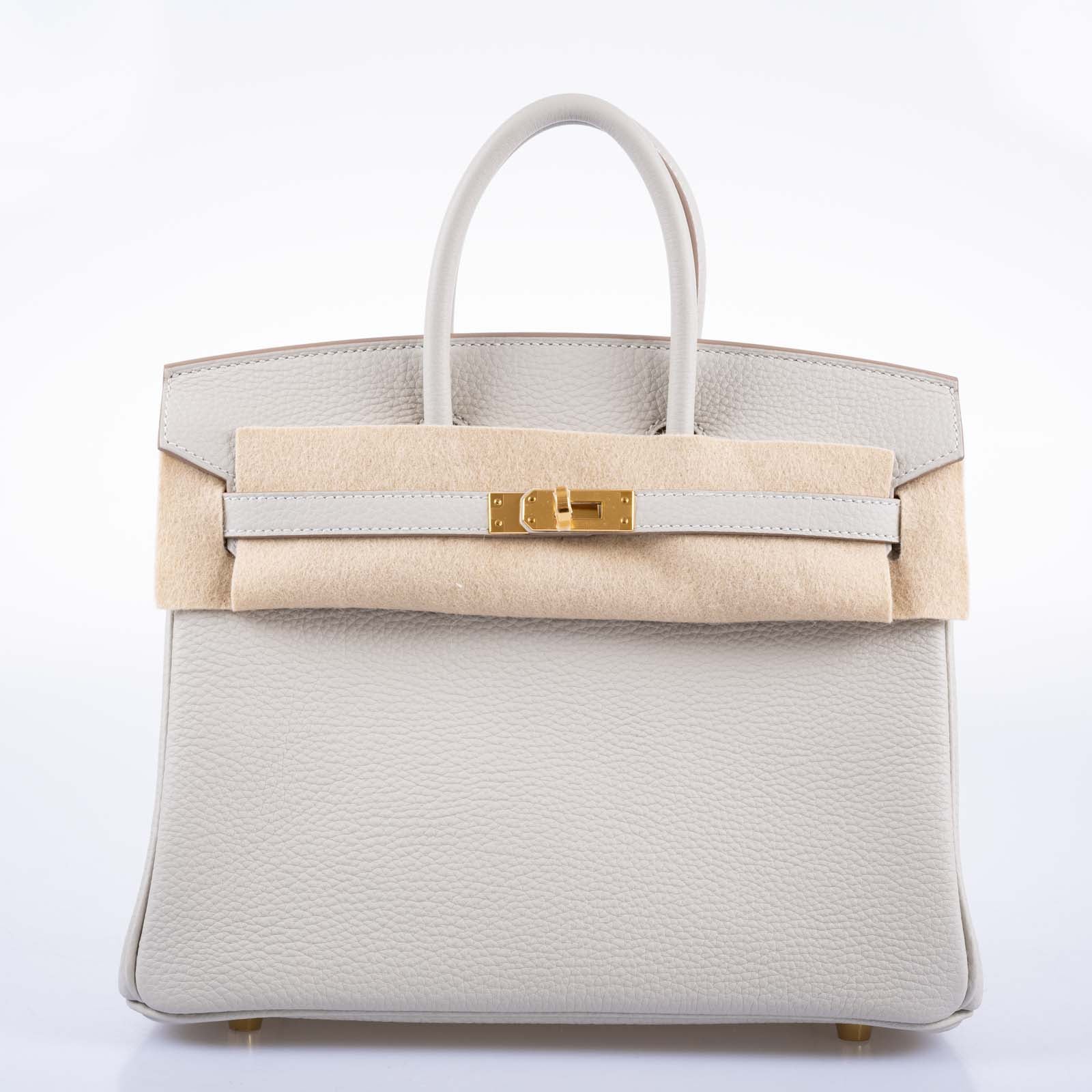 H. Togo Birkin 25 Gris Perle