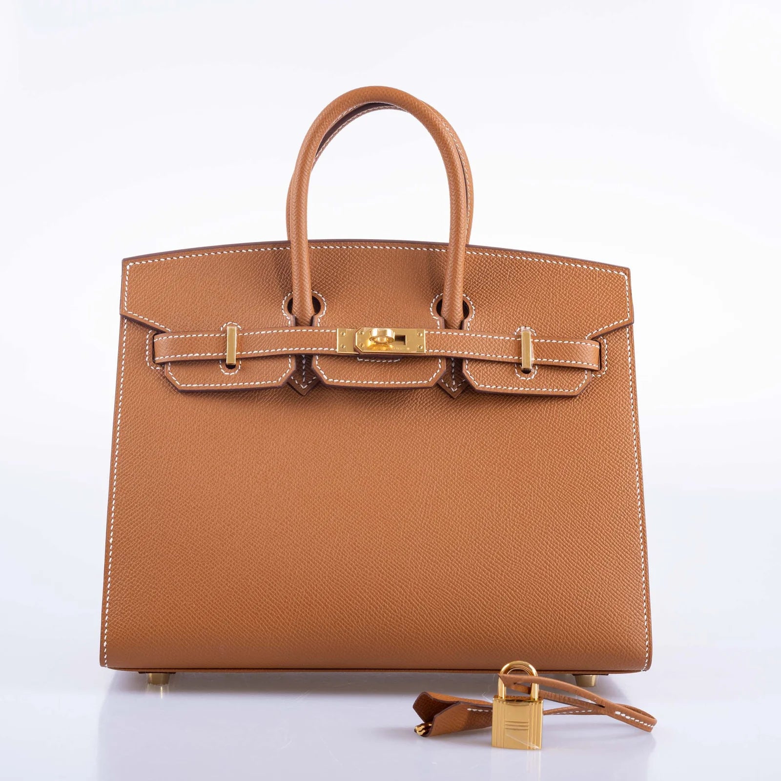H. Birkin 25 Sellier Gold Epsom