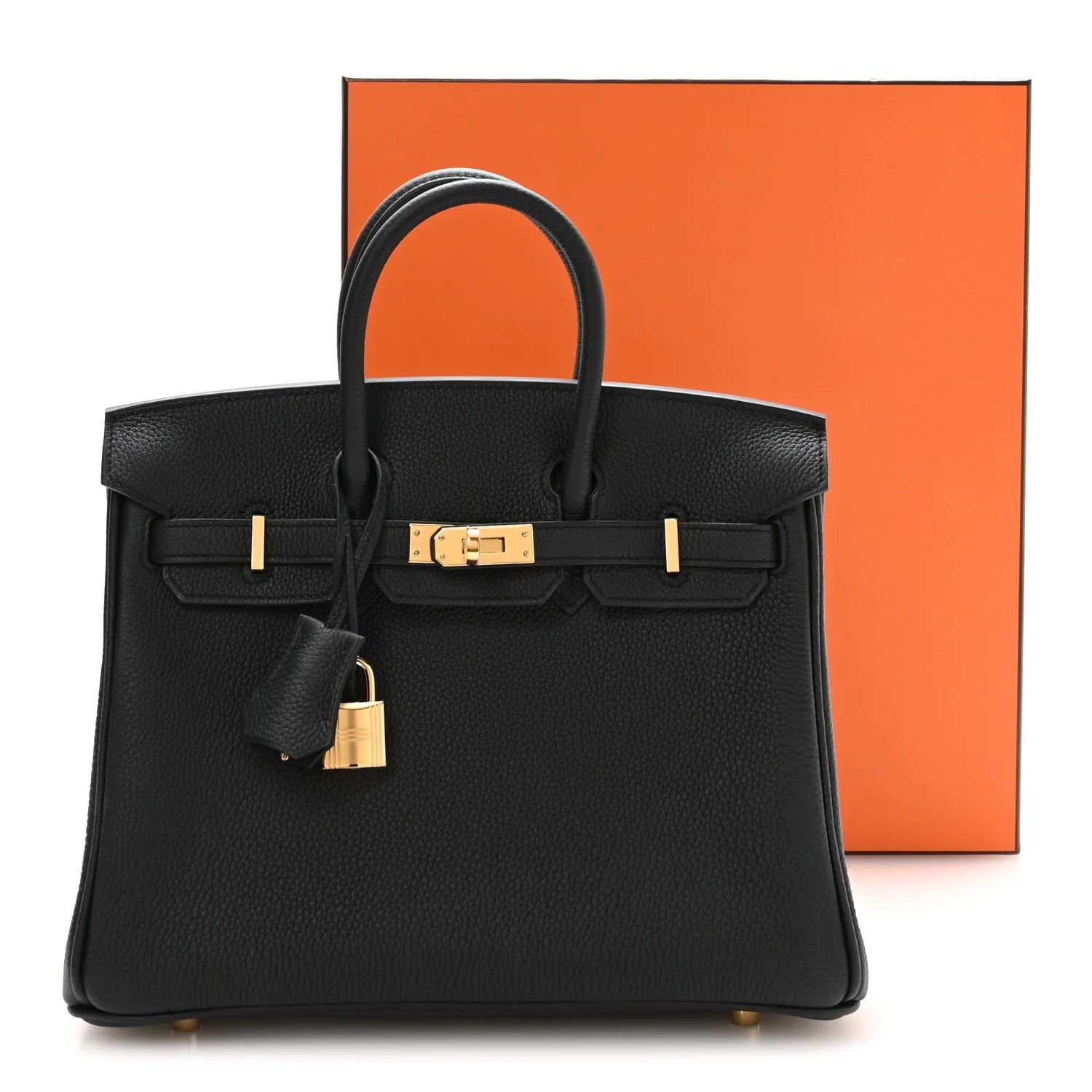 H. Togo Birkin 25 Noir Gold