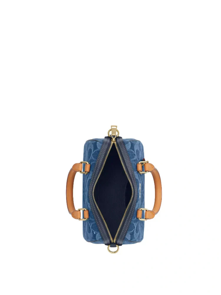 ROWAN SATCHEL BAG IN SIGNATURE CANVAS
